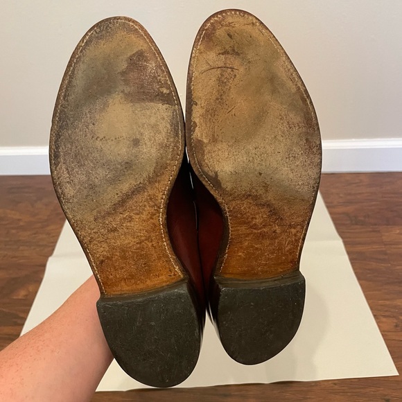 Allen Edmonds Men’s Brown Leather Loafers Dress Shoes Size 9.5C 82374 Preppy - Picture 10 of 10